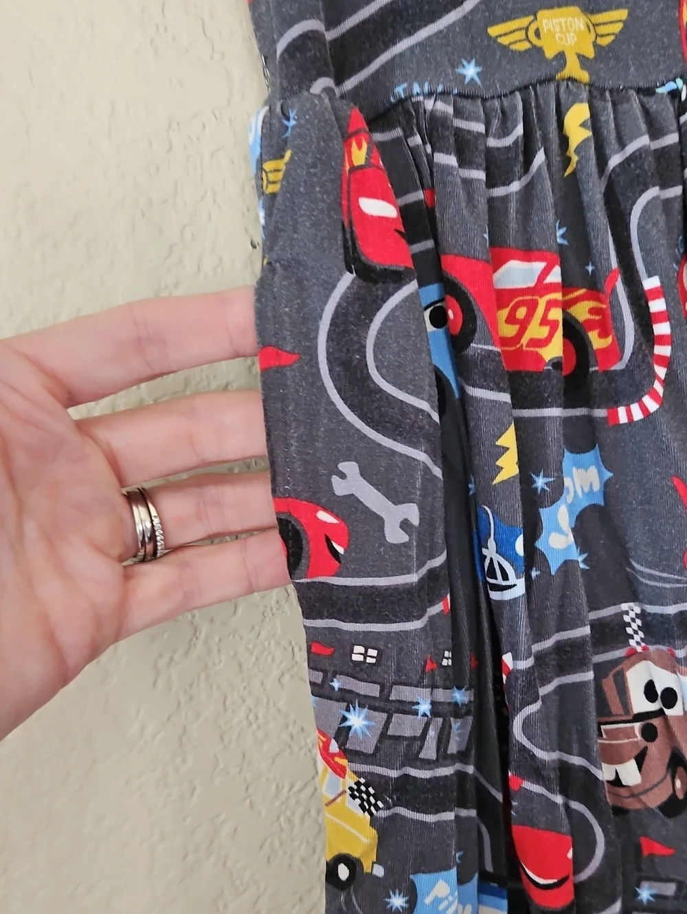 3T Cars Little Sleepies Dress